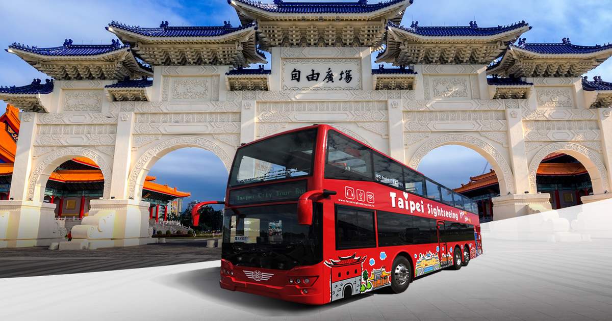 Enjoy Sightseeing With The Taipei Double Decker Bus Tour Klook Us