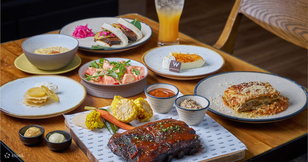 Weekday Lunch Break, Brunch, Dinner at The Kitchen Table at W Bangkok