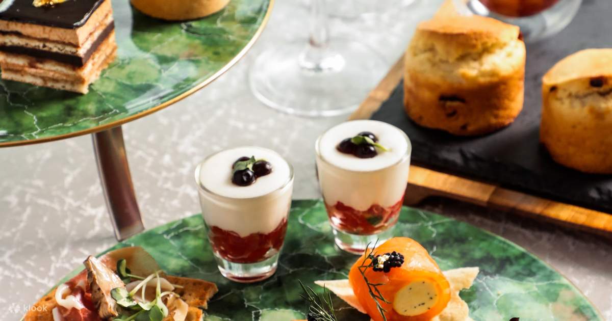 L’hotel Causeway Bay Harbour View Afternoon Tea Set for Two Klook