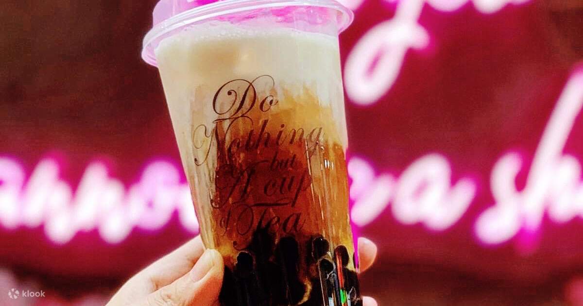 HKD40 Cash Voucher and 2 Cups of Full Cream Milk Tea with Pearls at