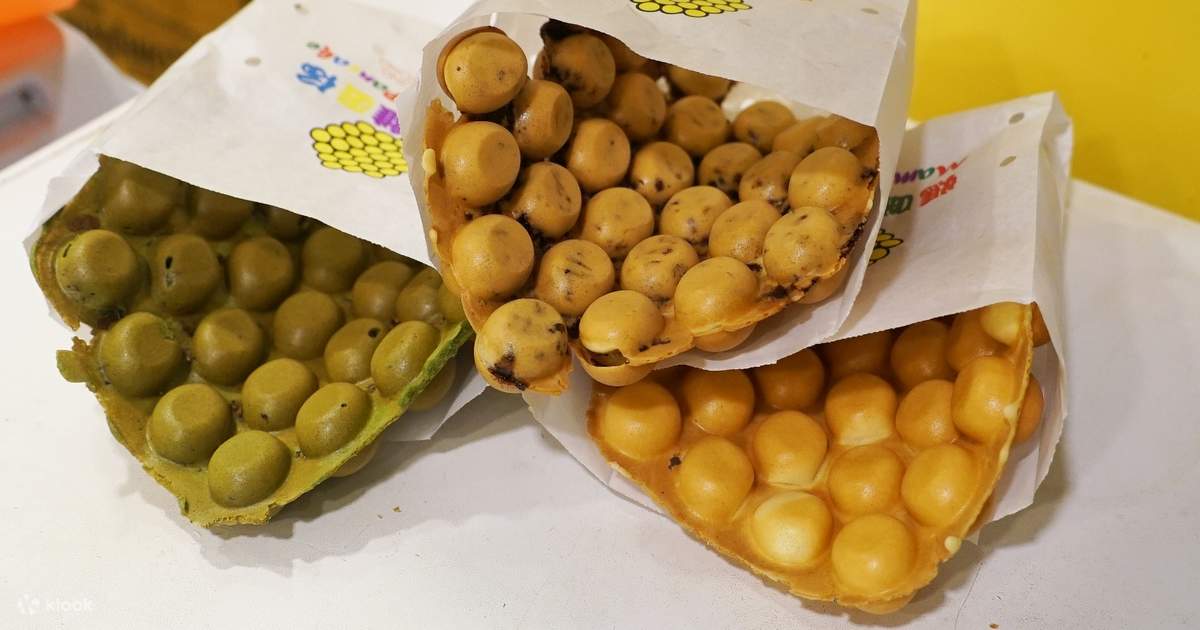 Egg Puffs with Drinks at Mammy Pancake in Hung Hom, Hong Kong Klook