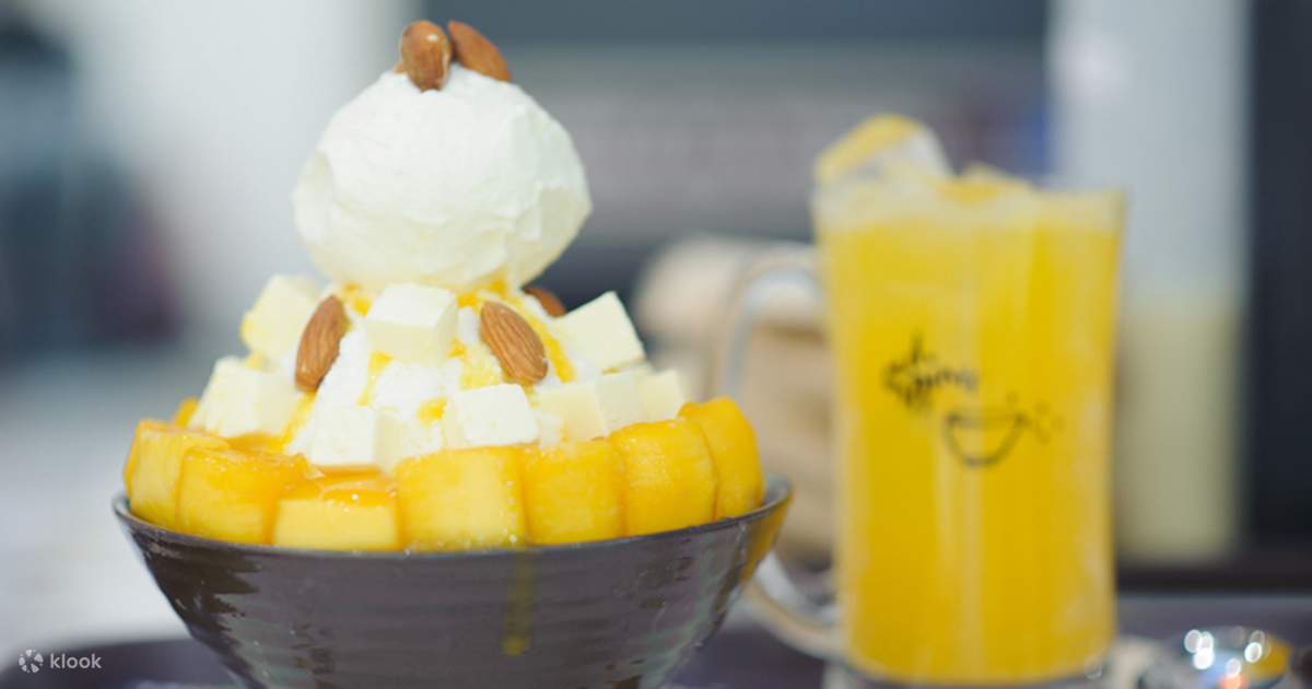 Standard Bingsu Menu And Premium Bingsu Extended Menu At Sulbing Korean Dessert Cafe In Siam Square Thailand Klook United Kingdom Uk