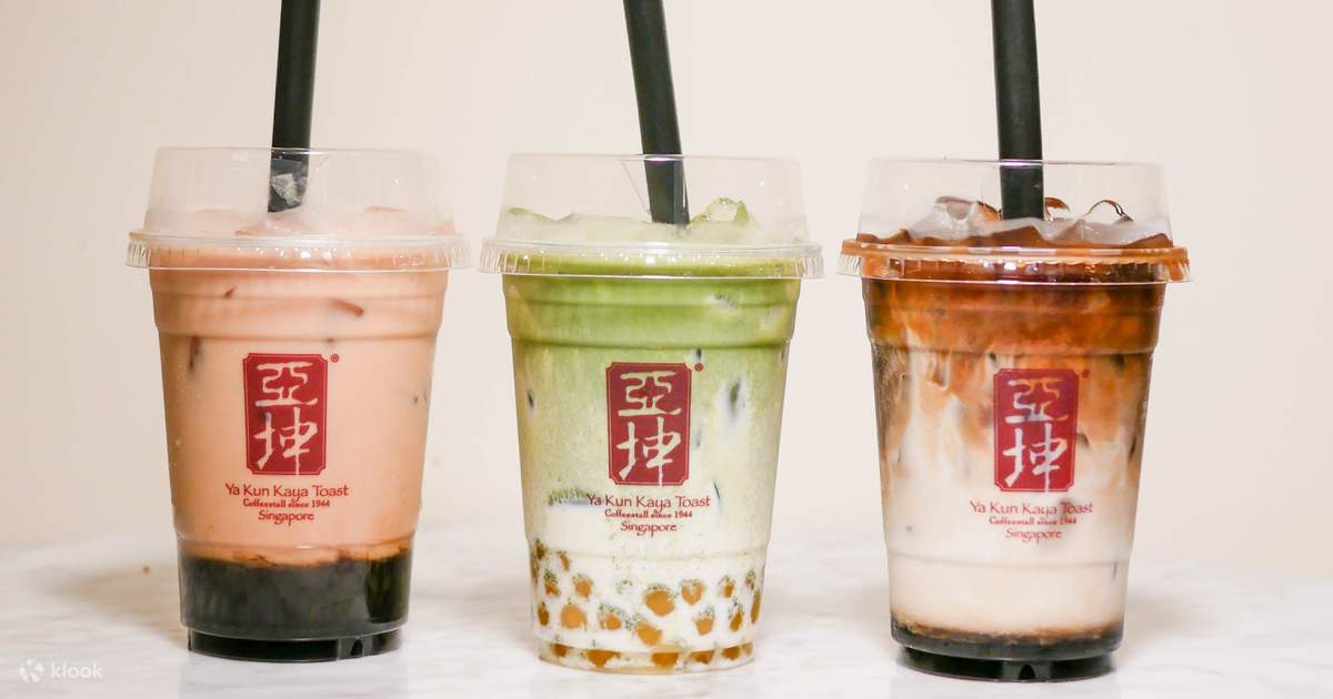 Milk Tea and Kaya Toast with Ya Kun Coffee & Toast in Bangkok