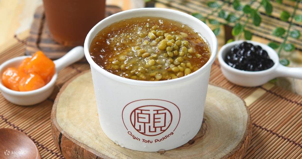 【Ximending Taipei】Specialty Tofu Pudding Memiliki Resep Yang Diturunkan