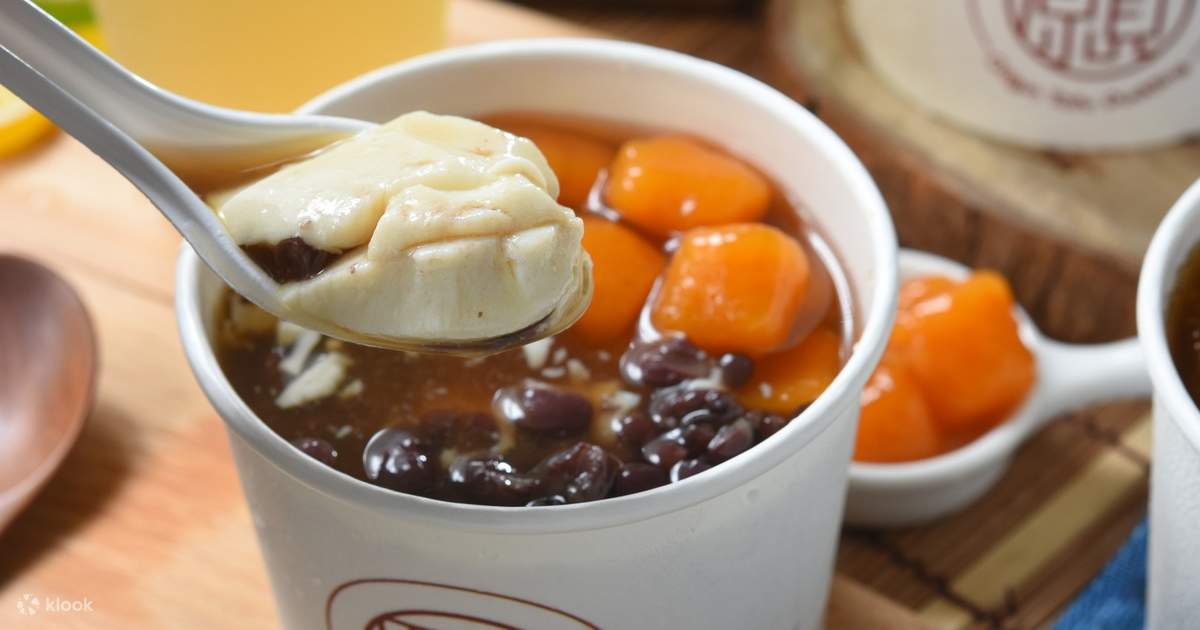 【Ximending Taipei】Specialty Tofu Pudding Memiliki Resep Yang Diturunkan