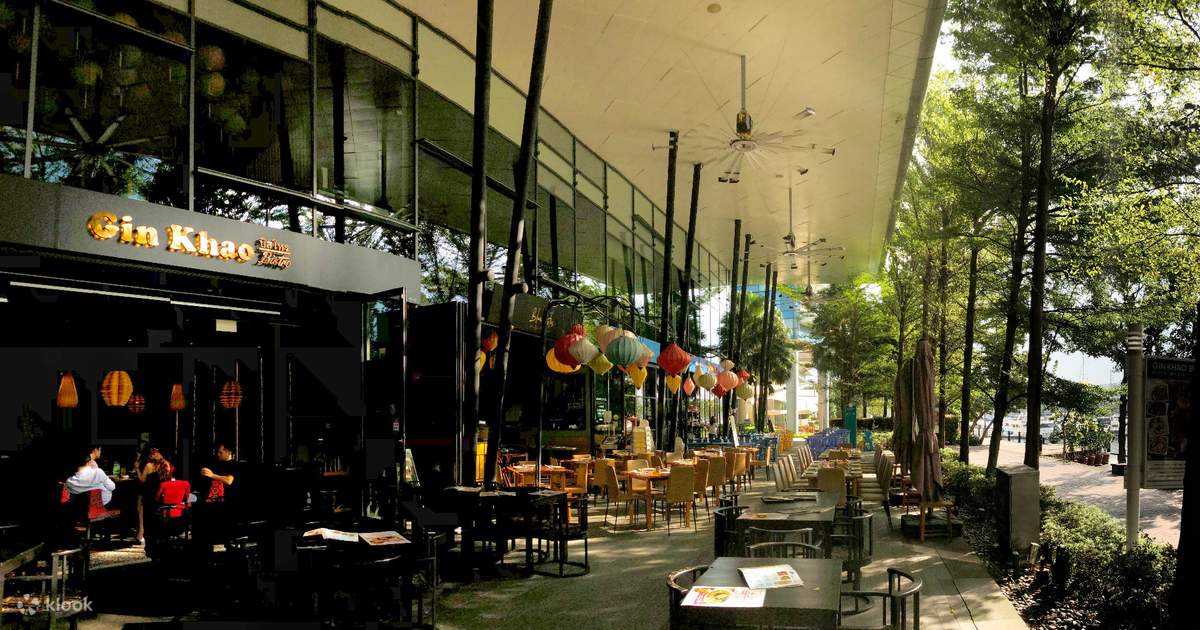 SGD50 and SGD100 Cash Vouchers at Gin Khao Bistro in Sentosa, Singapore