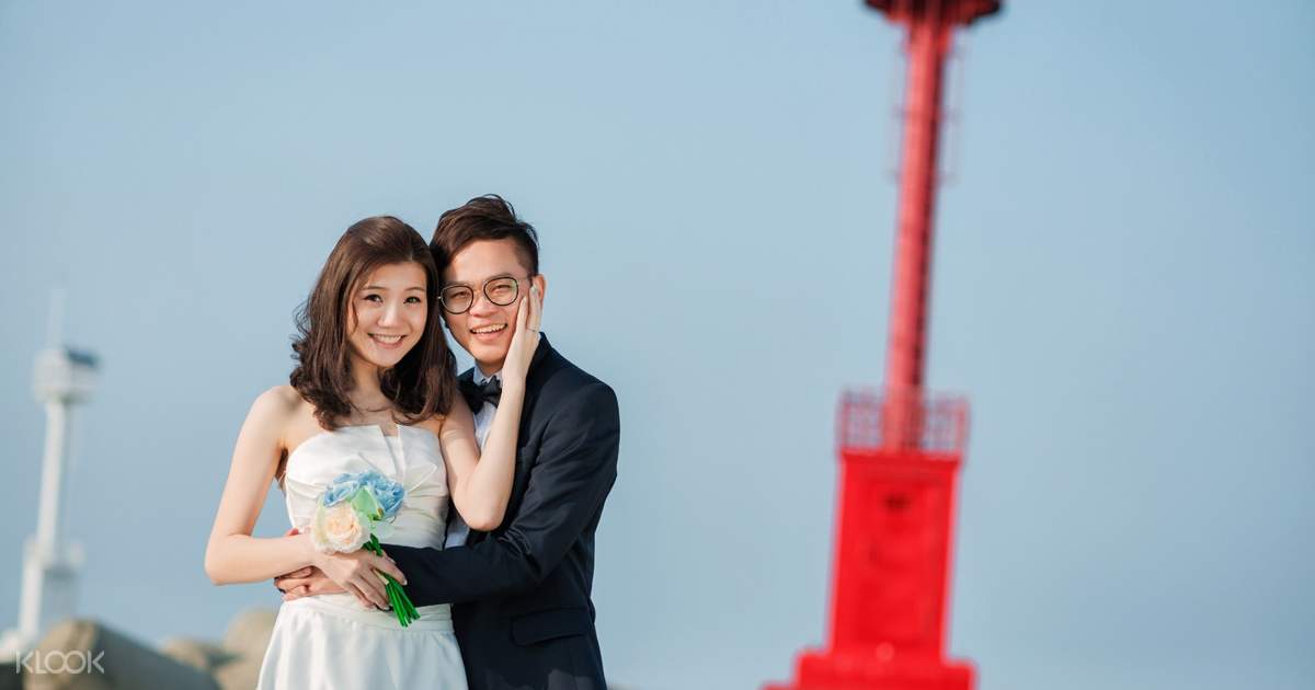 Outdoor Wedding Photography Di Jeju Korea Selatan