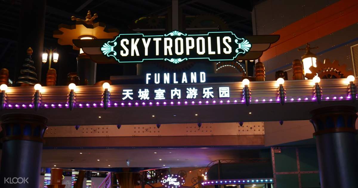Tiket Skytropolis Indoor Theme Park Di Genting Highlands Malaysia