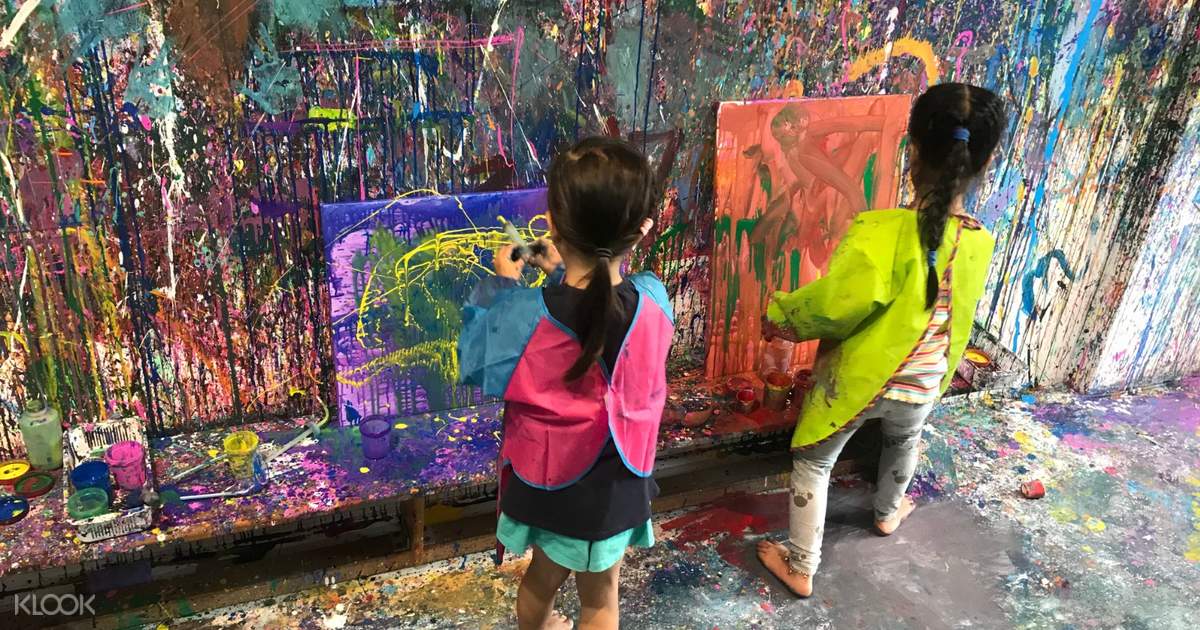 Splat Paint House Experience In Singapore Klook Singapore