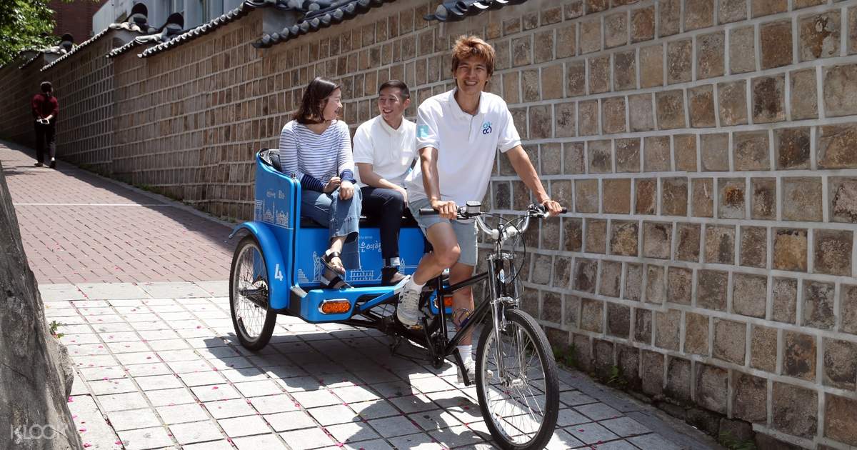 首爾怎麼玩 首爾人力三輪車觀光 Klook客路台灣