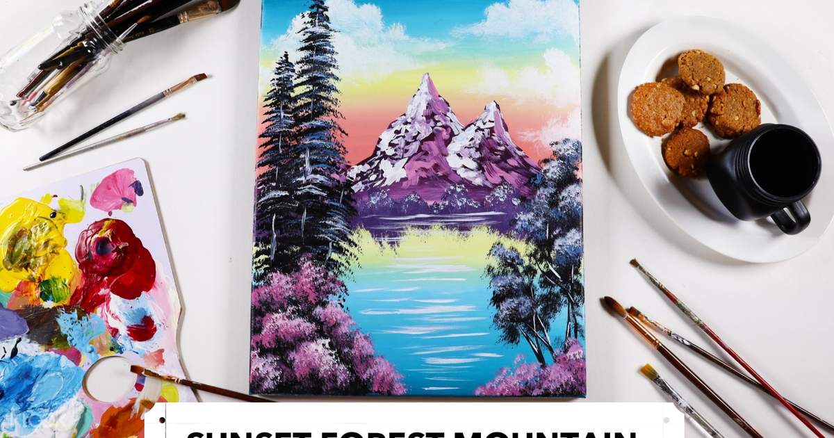 Acrylic Painting Kit With Tutorial Video Klook Us
