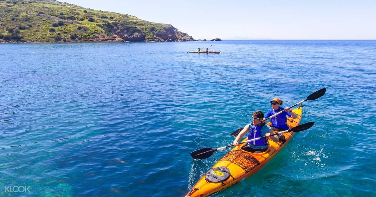 sea kayaking experience from athens