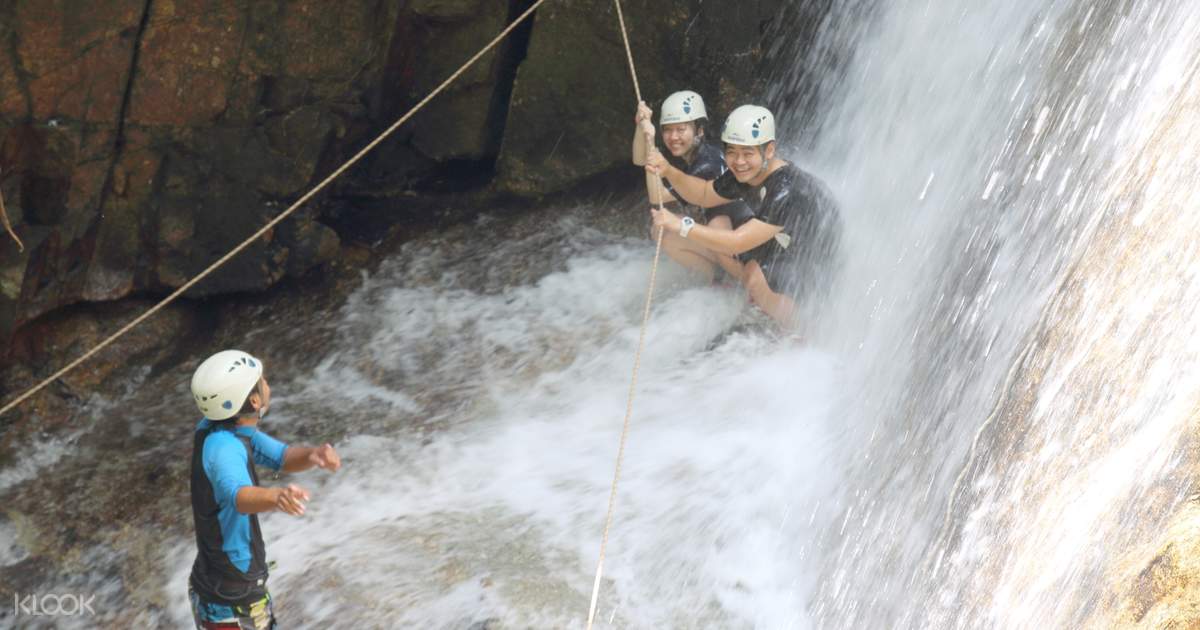 River Tubing Dan Waterfall Abseiling Di Perak Malaysia