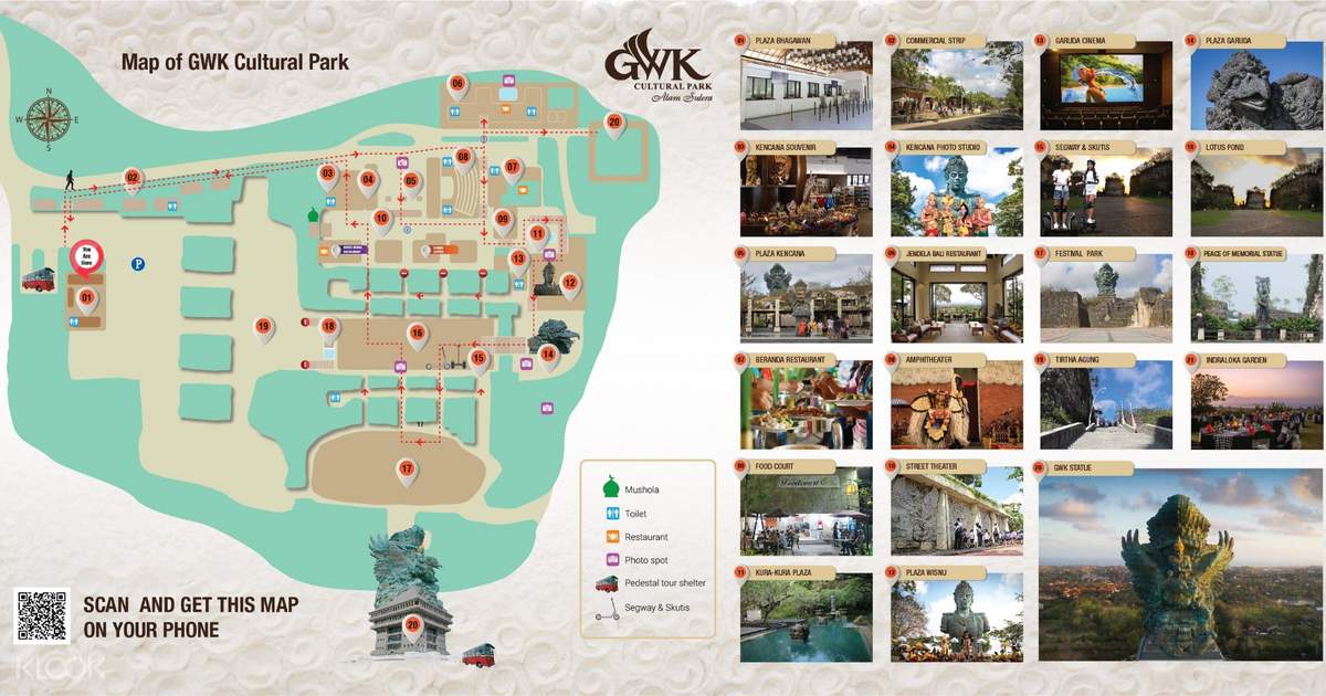 Tiket Masuk Taman Budaya Garuda Wisnu Kencana Di Bali Indonesia