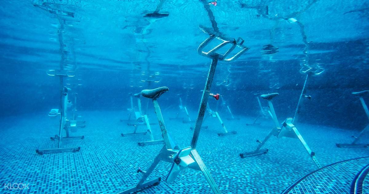cycling in water