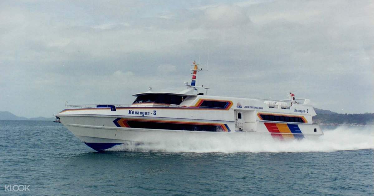 Ferry Ticket Between Koh Lipe And Langkawi Thailand