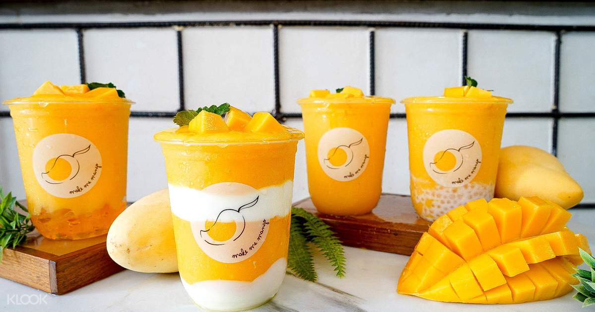 Mango Desserts At Make Me Mango In Bangkok
