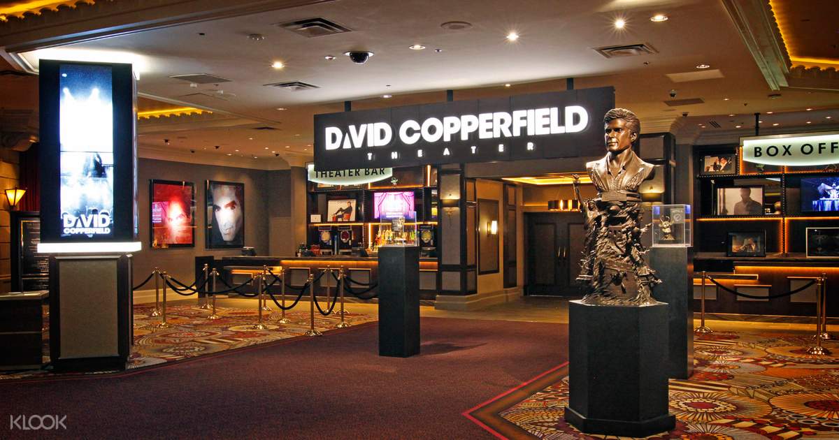 David Copperfield Tickets Seating Chart