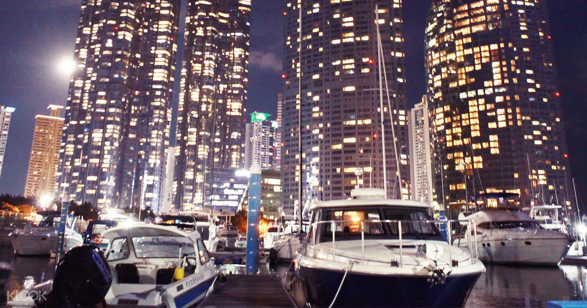 Busan Haeundae Yacht Private Night Tour Klook Malaysia