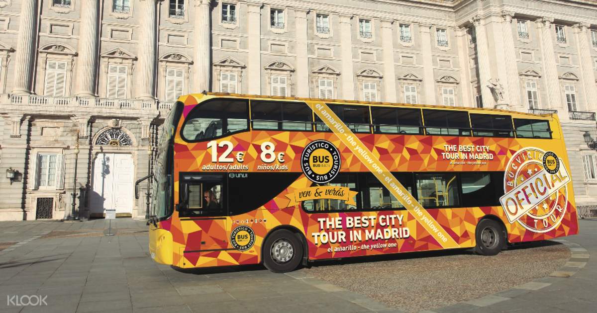 Madrid Guided Sightseeing Bus Tour