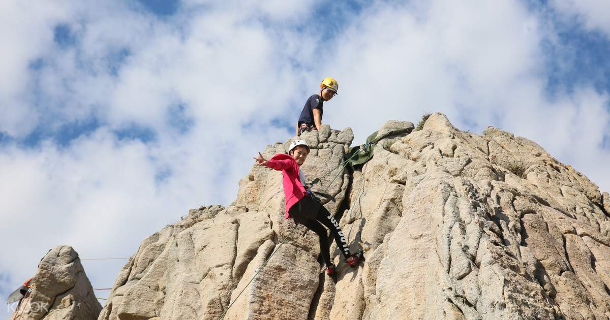 rock climbing