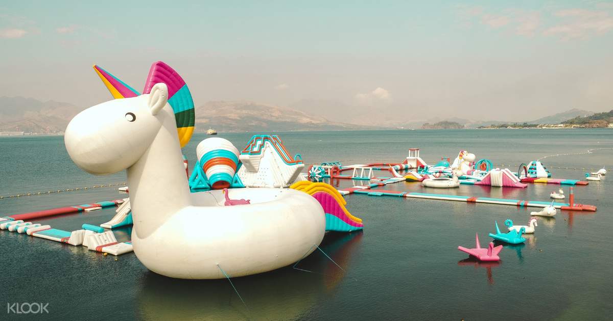 Inflatable Island In Subic Philippines