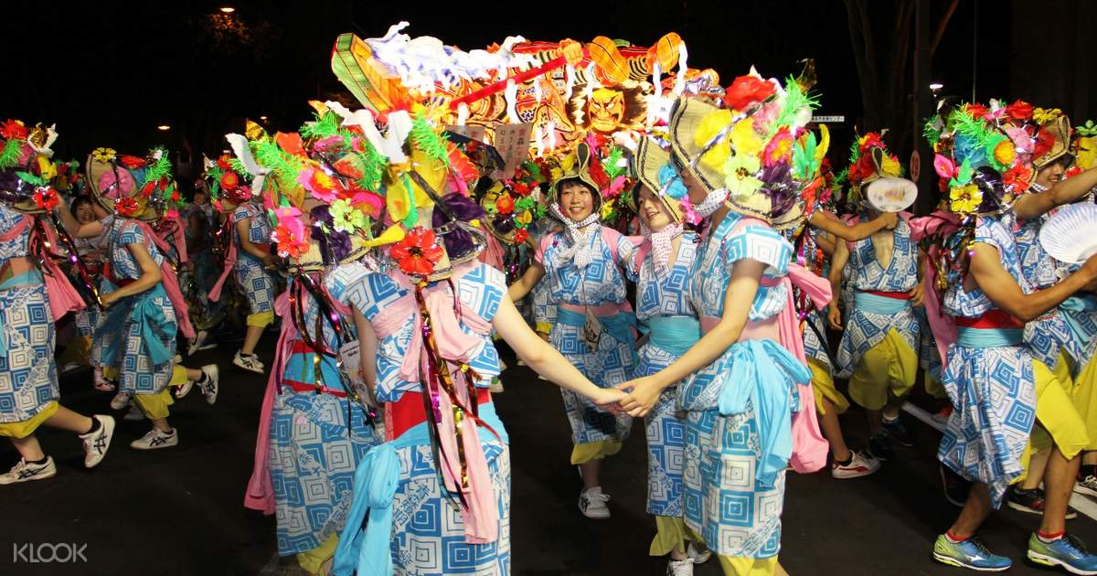 Ăn Tối & Trải Nghiệm Trang Phục Múa Haneto Lễ Hội Aomori Nebuta Tokyo, Nhật