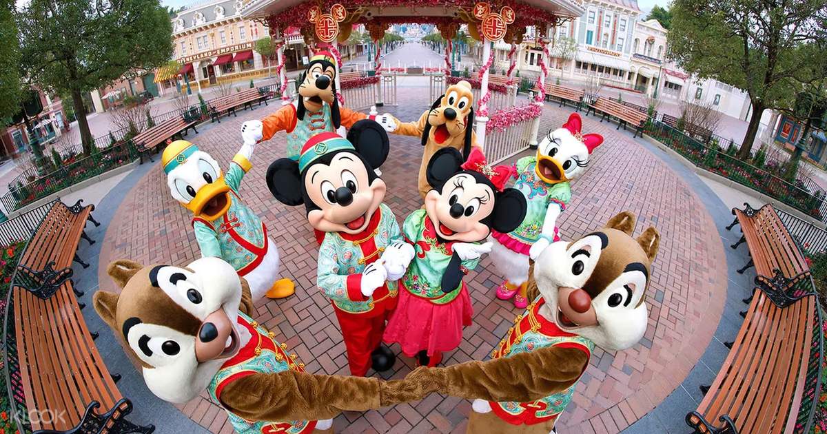 Beli Tiket Hong Kong Disneyland Online (QR Code Direct Entry)