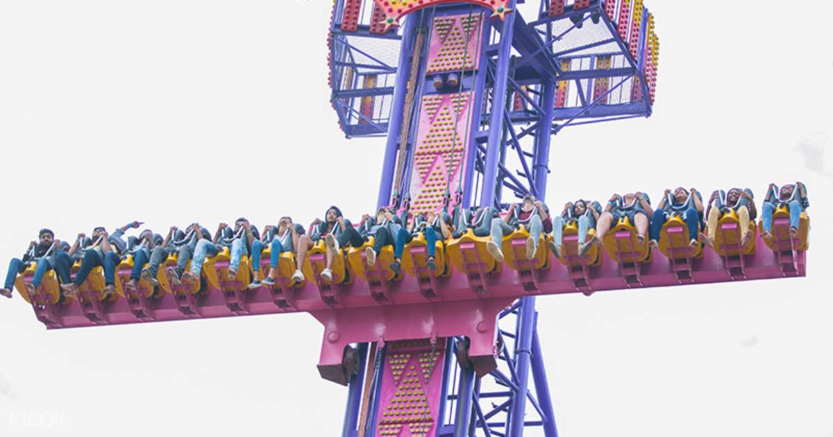 Fun World Amusement Park Ticket India Klook India It offers over 40 rides with the three worlds of land rides, adrenaline boosters, and water wonder. fun world amusement park ticket india