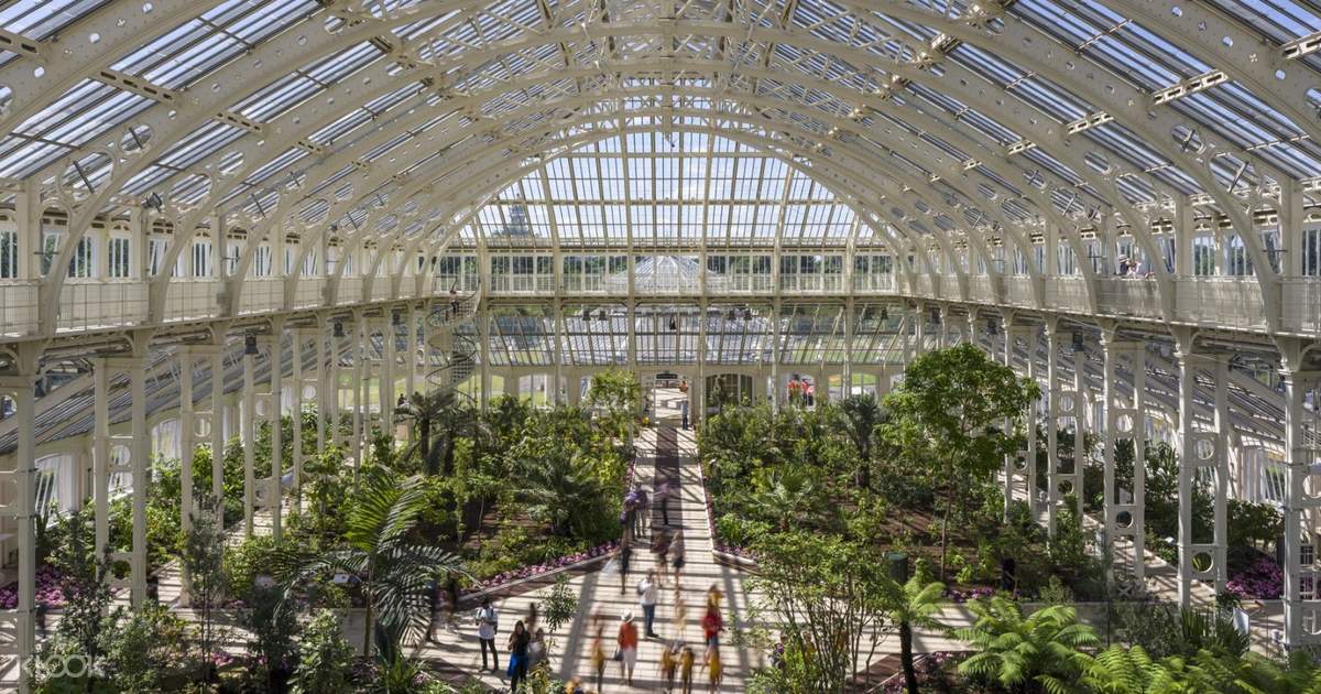 eintrittskarte zu den kew gardens und kew palace