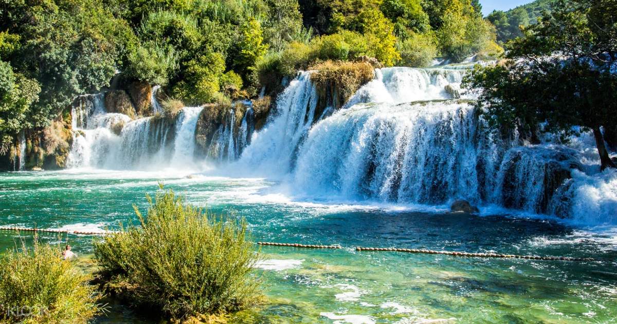 Krka Waterfalls National Park And Trogir Day Tour From Split Klook Us