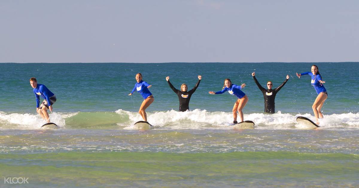 Surfers Paradise, Kirra Point or Broadbeach Surfing Course Gold Coast, Australia