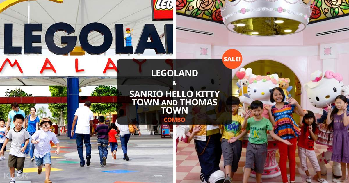 Tiket Legoland Sanrio Hello Kitty Town Dan Thomas Town Malaysia