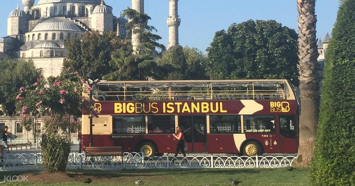 Istanbul Big Bus Hop On Hop Off Tours Open Top Turkey
