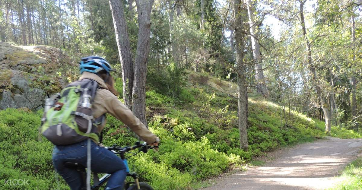 Single Track Mountain Biking Experience In Stockholm Sweden