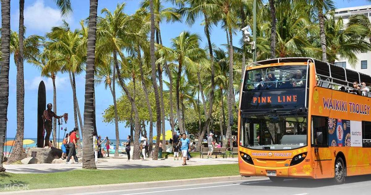 Waikiki Trolley Pass In Hawaii United States Klook Philippines