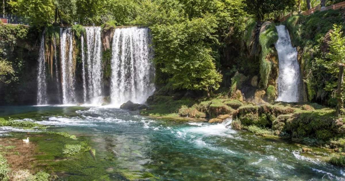 Antalya City Sightseeing And Waterfalls Tour Duden Waterfalls National Park Karpuzkaldiran Waterfalls Hadrian S Gate And More