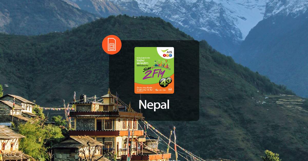 4g Sim Card Bkk Airport Pick Up For Nepal From Ais Klook Us 4g Sim Card Bkk Airport Pick Up For