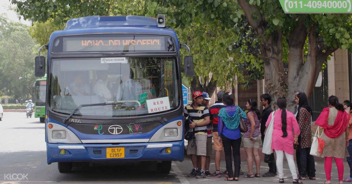 Sightseeing Hop On Hop Off Bustour Durch Delhi Klook 1.feroz shah kotla 2.red fort 3.rajghat 4.national gallery of modern art.