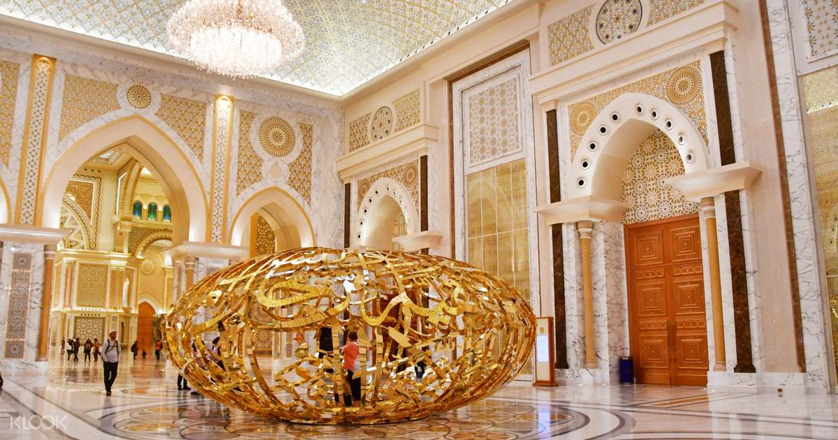 Sheikh Zayed Grand Mosque Qasr Al Watan Etihad Towers Tour