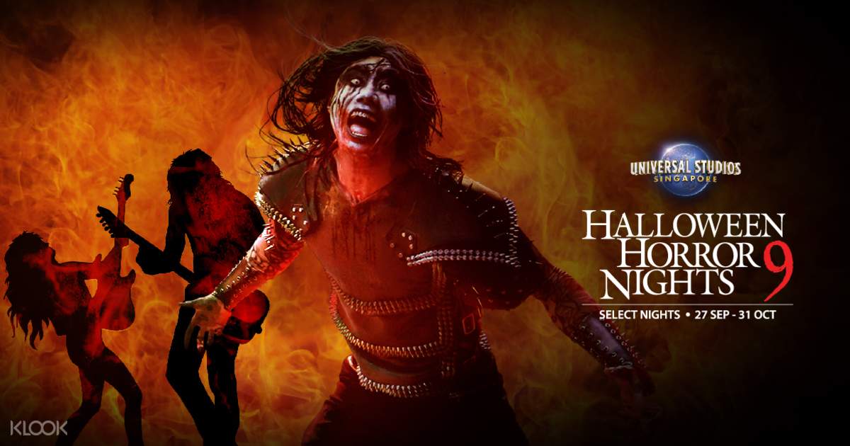 Universal Studios Singapore Halloween Horror Nights 9 Ticket Klook Malaysia