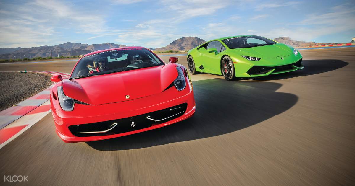 Las Vegas Luxury Car Racetrack Driving Experience Ferrarilamborghiniporsche Klook