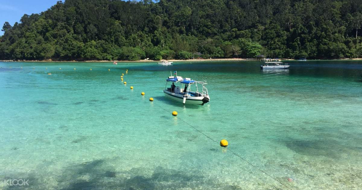 Tun Sakaran Marine Park Island Hopping Tour, Sabah, Malaysia