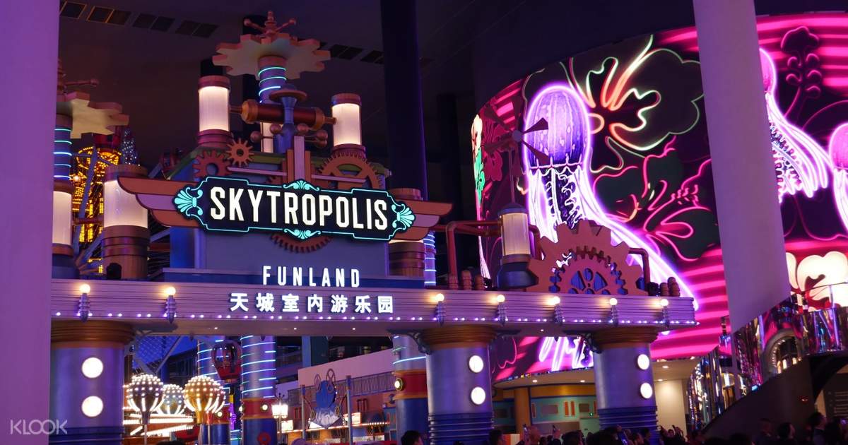 Tiket Skytropolis Indoor Theme Park Di Genting Highlands Malaysia