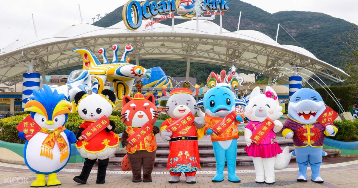 Ocean Park Hong Kong Tickets plus Optional Meals, Coupon & Ocean