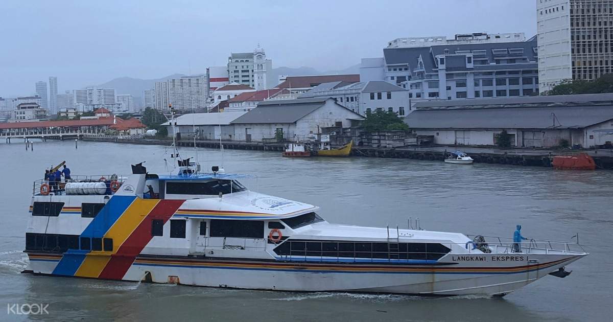 Super Fast Ferry One Way Ticket From Penang To Langkawi Klook Us