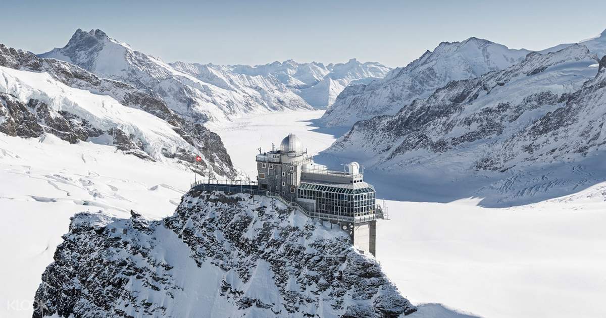 Jungfraujoch Top of Europe Attraction and Round Trip Train ...