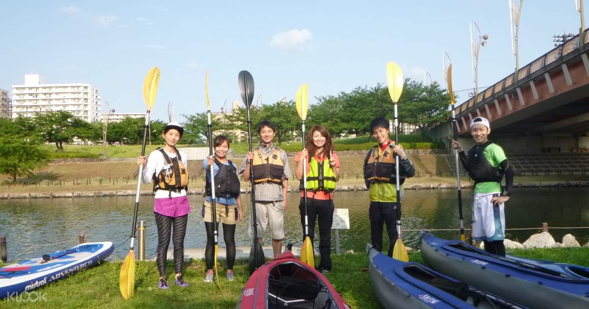 canoe boat riding di tokyo