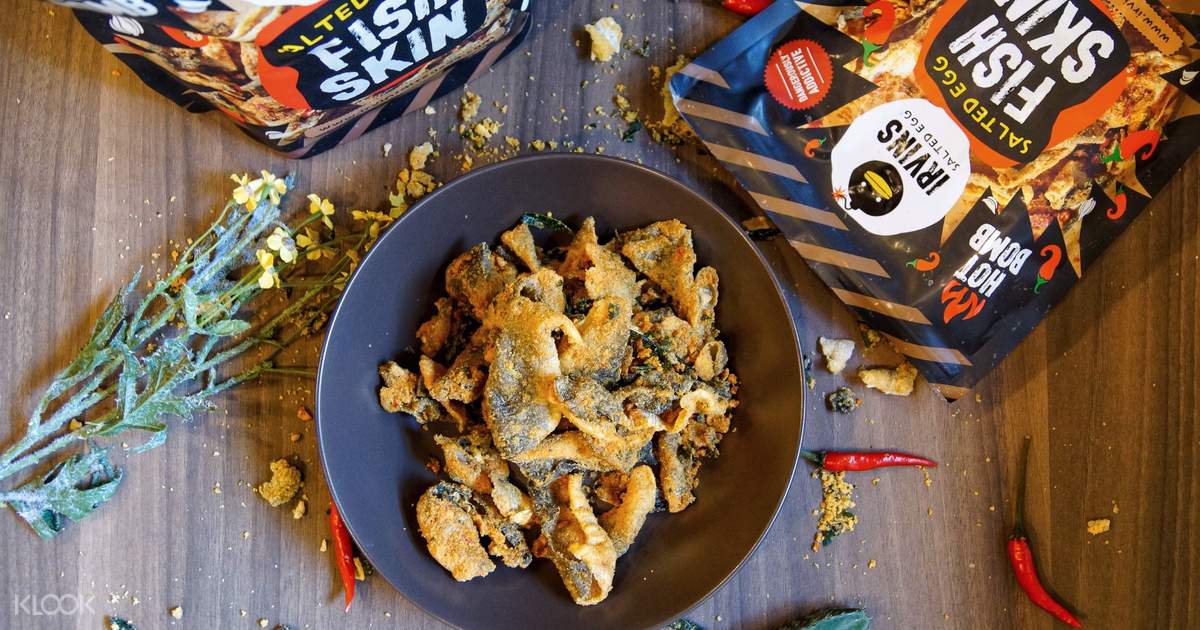 IRVINS Salted Egg Fish Skin and Potato Chips in Singapore