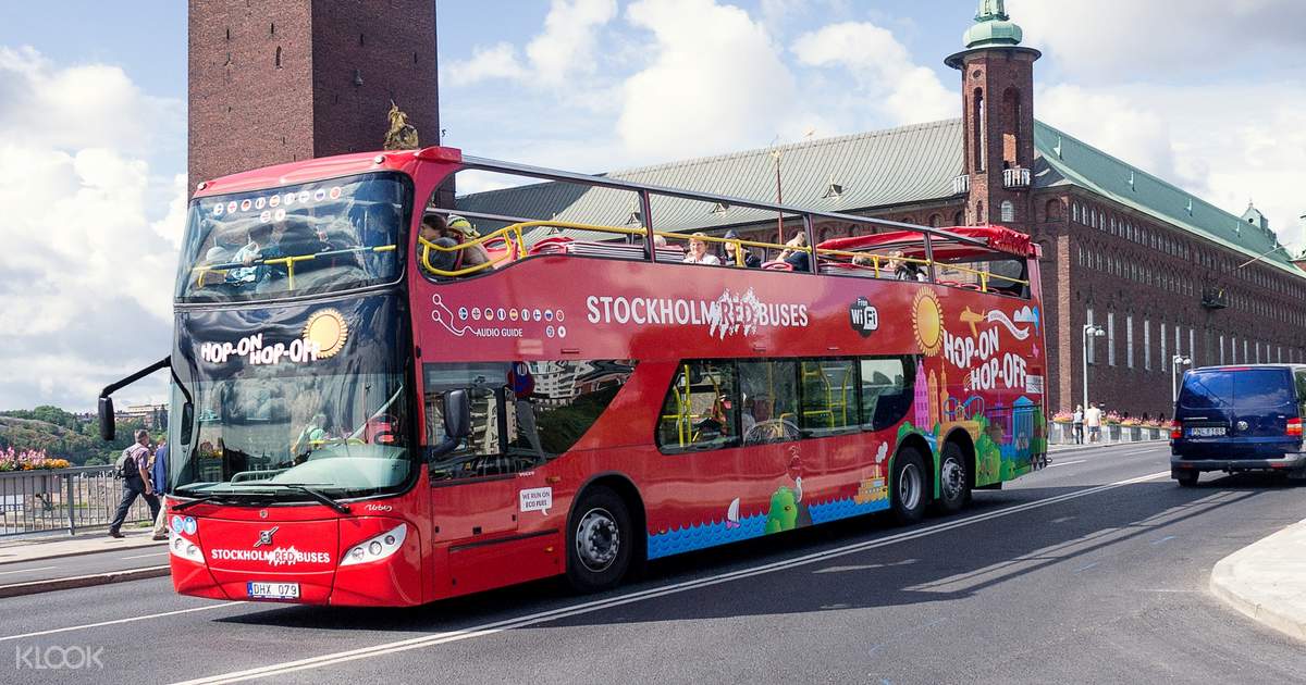 Stockholm Hop On Hop Off Sightseeing Bus And Boat Tour Swedia
